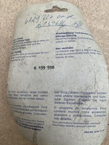 Original Ford Tankdeckel 6159938 Fiesta MK2 83-88